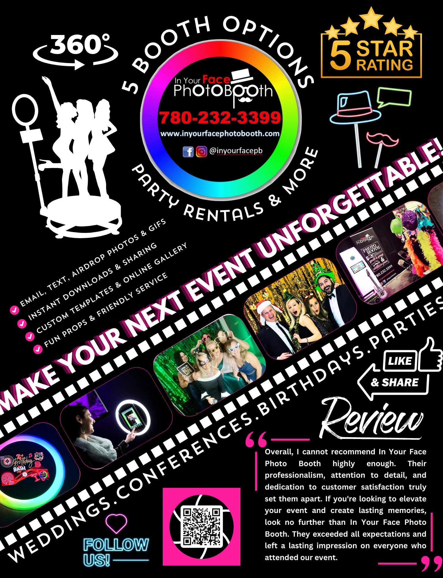 Let's Celebrate Photo Booth Services